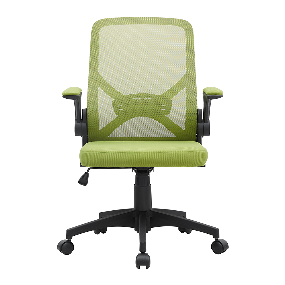 Shinerun Flip Up Armrest Foldable Backrest Back Mesh Chair Ergonomic Desk Chair