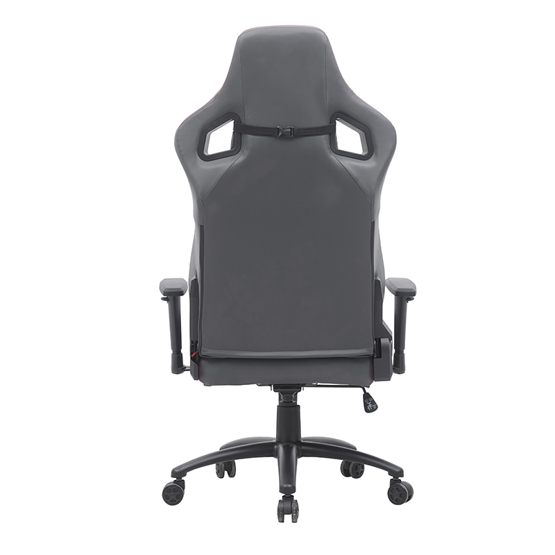 High Back PVC Leather Office Chair Adjustable Gaming Chairs Swivel Racing Chair with Adjustable Armrest