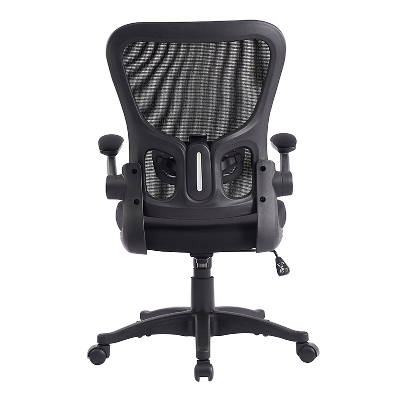 SHINERUN Mesh Office Chair Ergonomic Computer Chair with Flip-up Arms and Lumbar Support