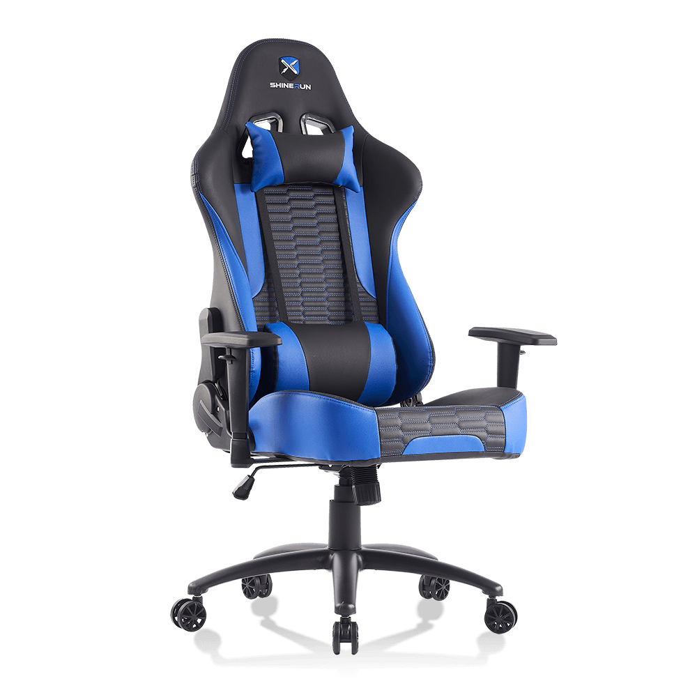 SHINERUN Gaming Chair Racing Office Ergonomic Computer Chair with Reclining Back