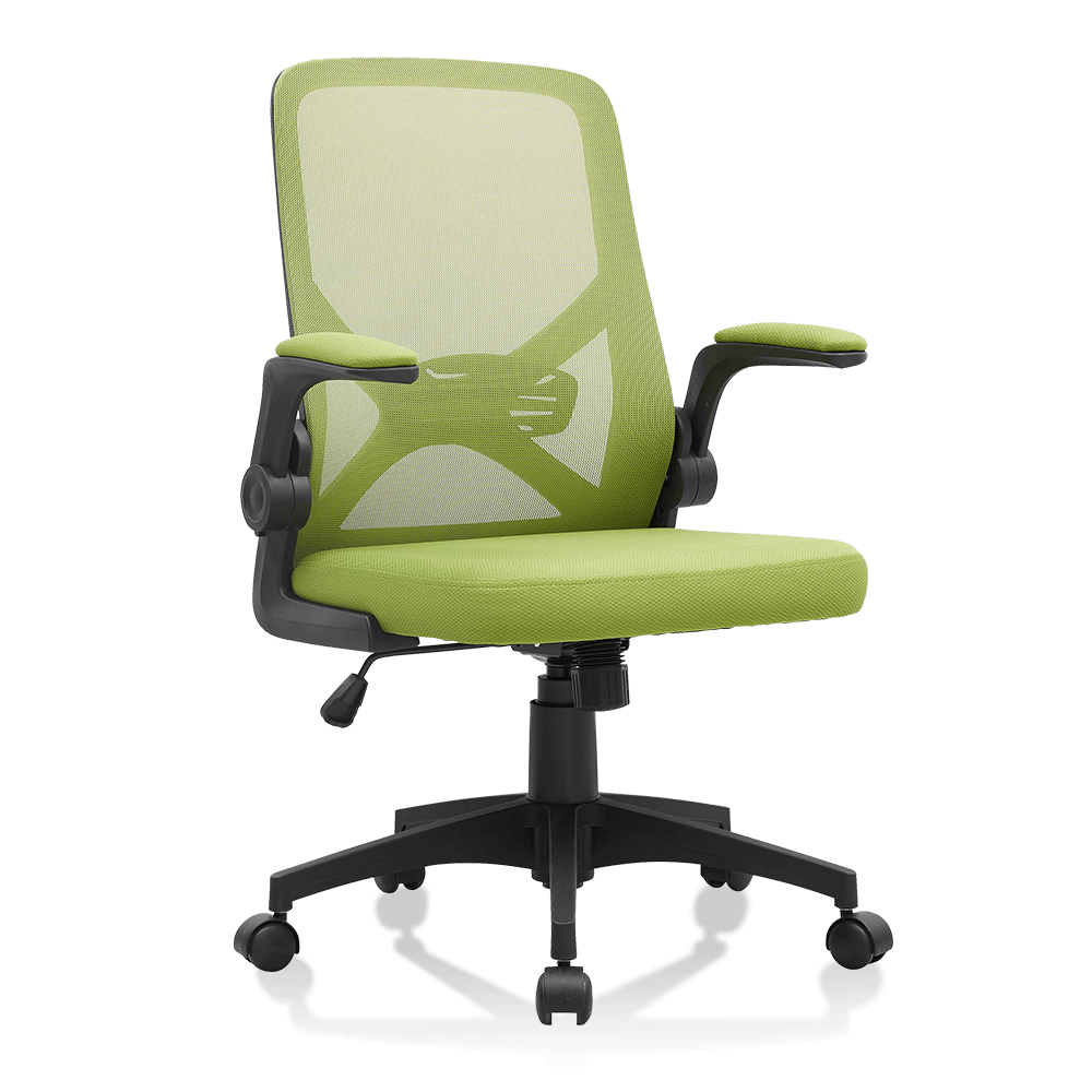 Folding Office Chair for Small Spaces Ergonomic Mesh Computer Chair for Bedroom Desk Chair