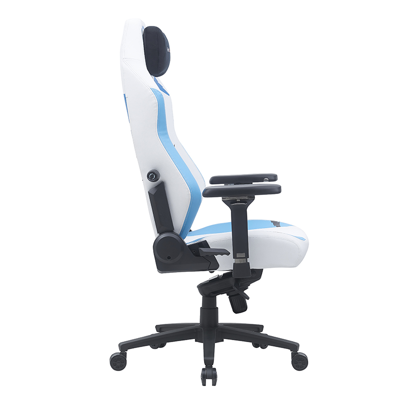 SHINERUN XL Ergonomic Pu Leather Gaming Chairs with Lumbar Support Comfortable Office Chair with Neck Support