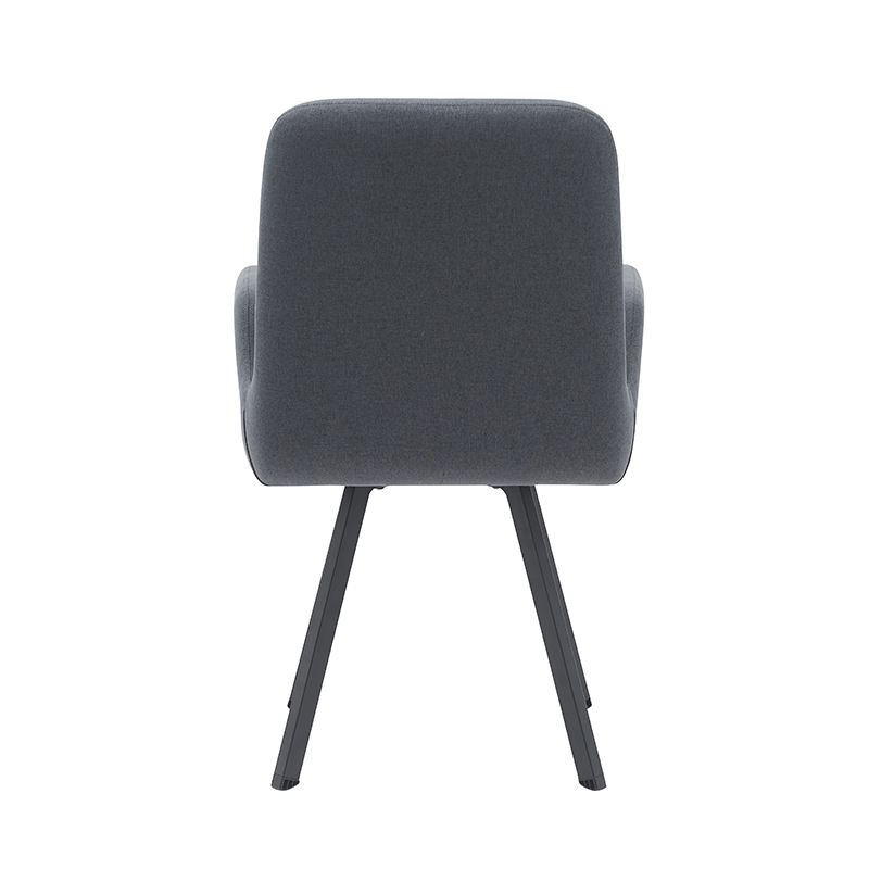 Good supplies modern grey comfortable velvet chair nordic fabric accent chair