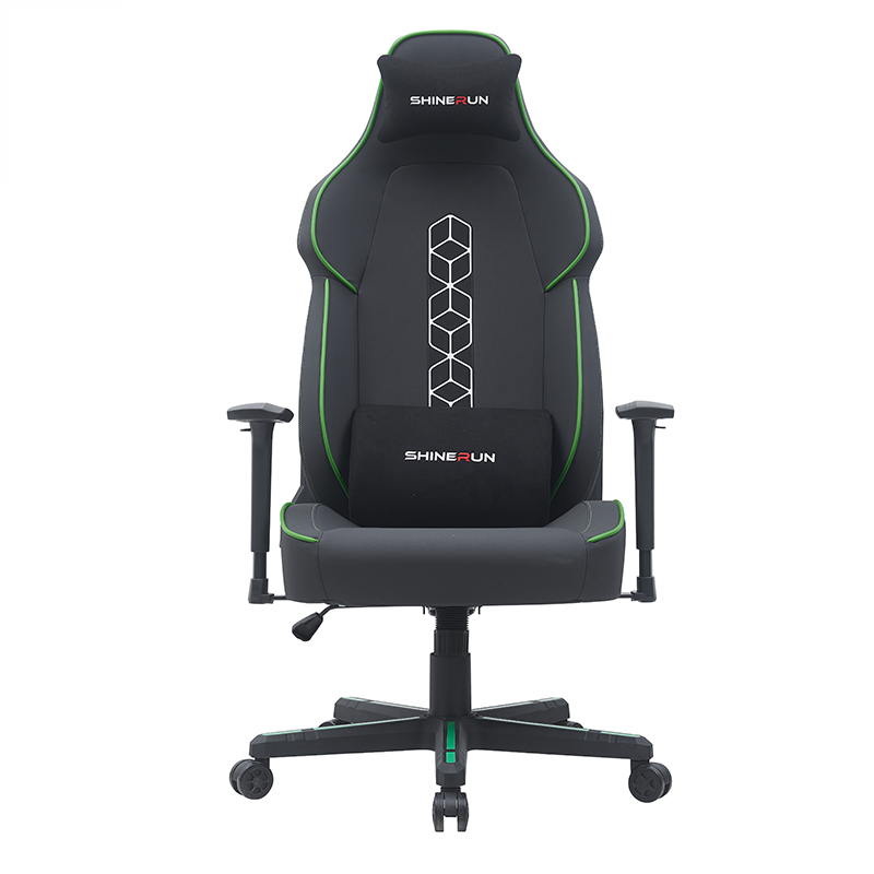 Gaming Chairs for Adults, Gamer Chair Fabric Gaming Chairs, Ergonomic Computer Gaming Chair High Back PC Chair with Wide Cushion, Silla Gamer, Recliner, 300LBS, Teens, Green