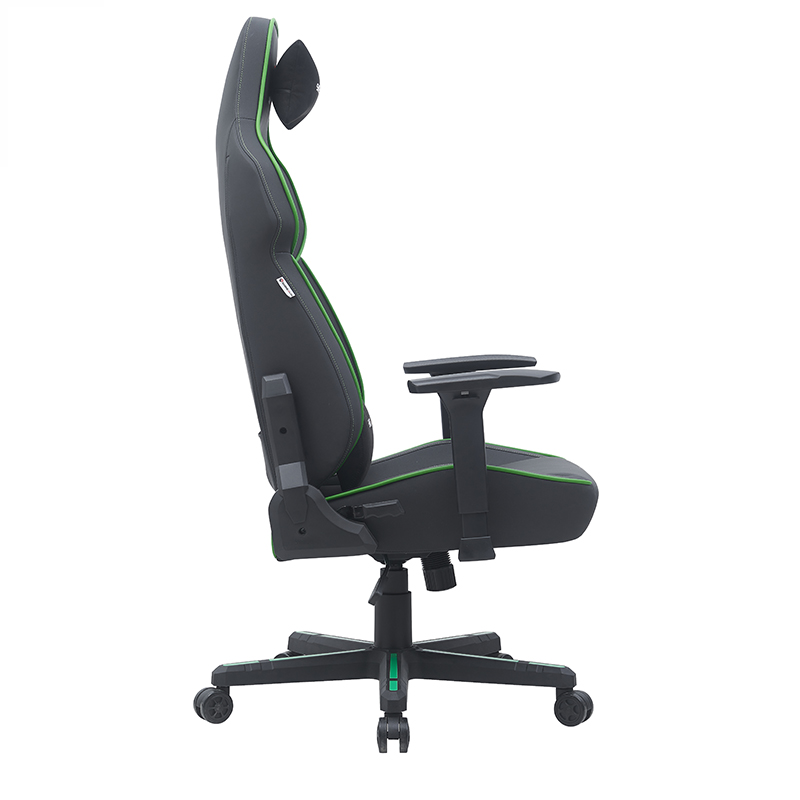 Gaming Chairs for Adults, Gamer Chair Fabric Gaming Chairs, Ergonomic Computer Gaming Chair High Back PC Chair with Wide Cushion, Silla Gamer, Recliner, 300LBS, Teens, Green