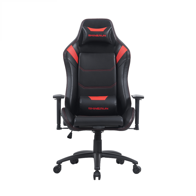 Adjustable 3D Armrest PU And PVC Gaming Chair