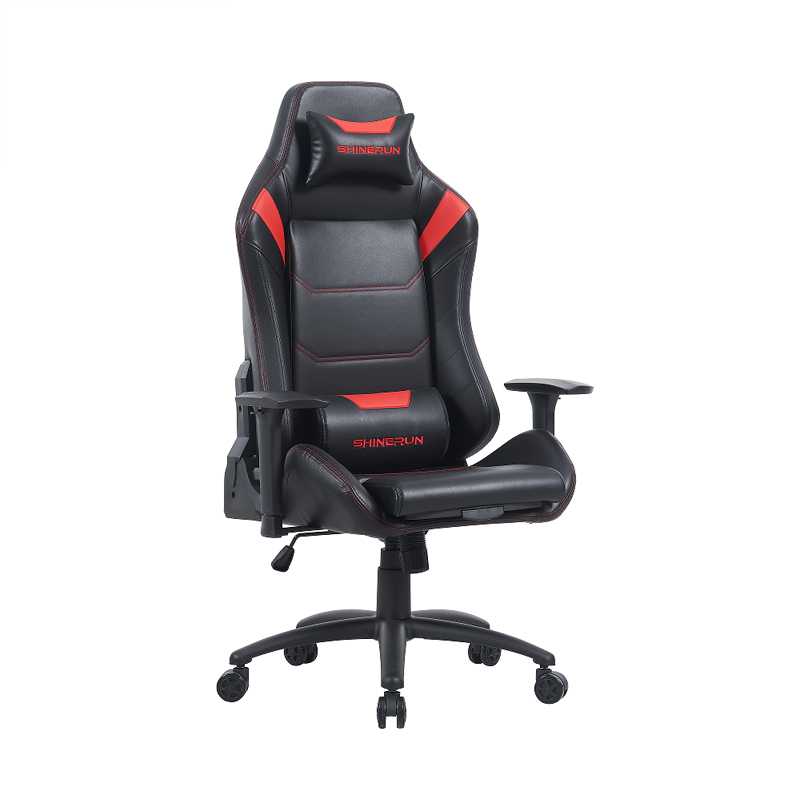 Adjustable 3D Armrest PU And PVC Gaming Chair