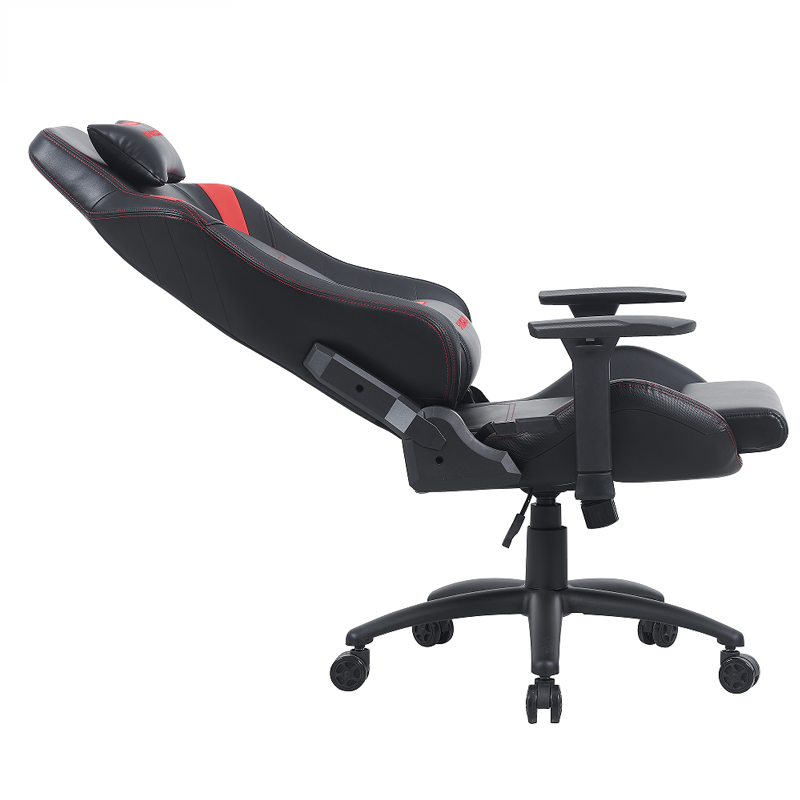 Adjustable 3D Armrest PU And PVC Gaming Chair