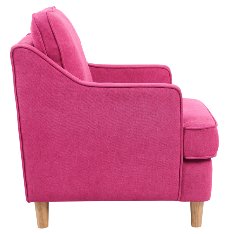 New model  leisure pink single-seater sofa 