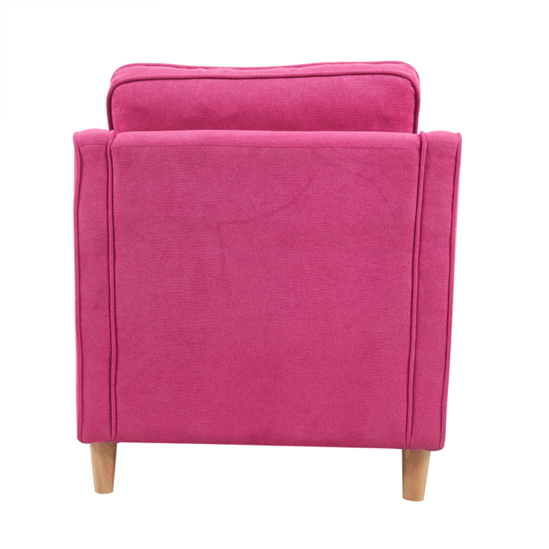 New model  leisure pink single-seater sofa 