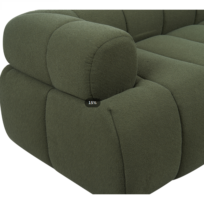 2025 High Quality Lint Fabric Multi-person Sofa