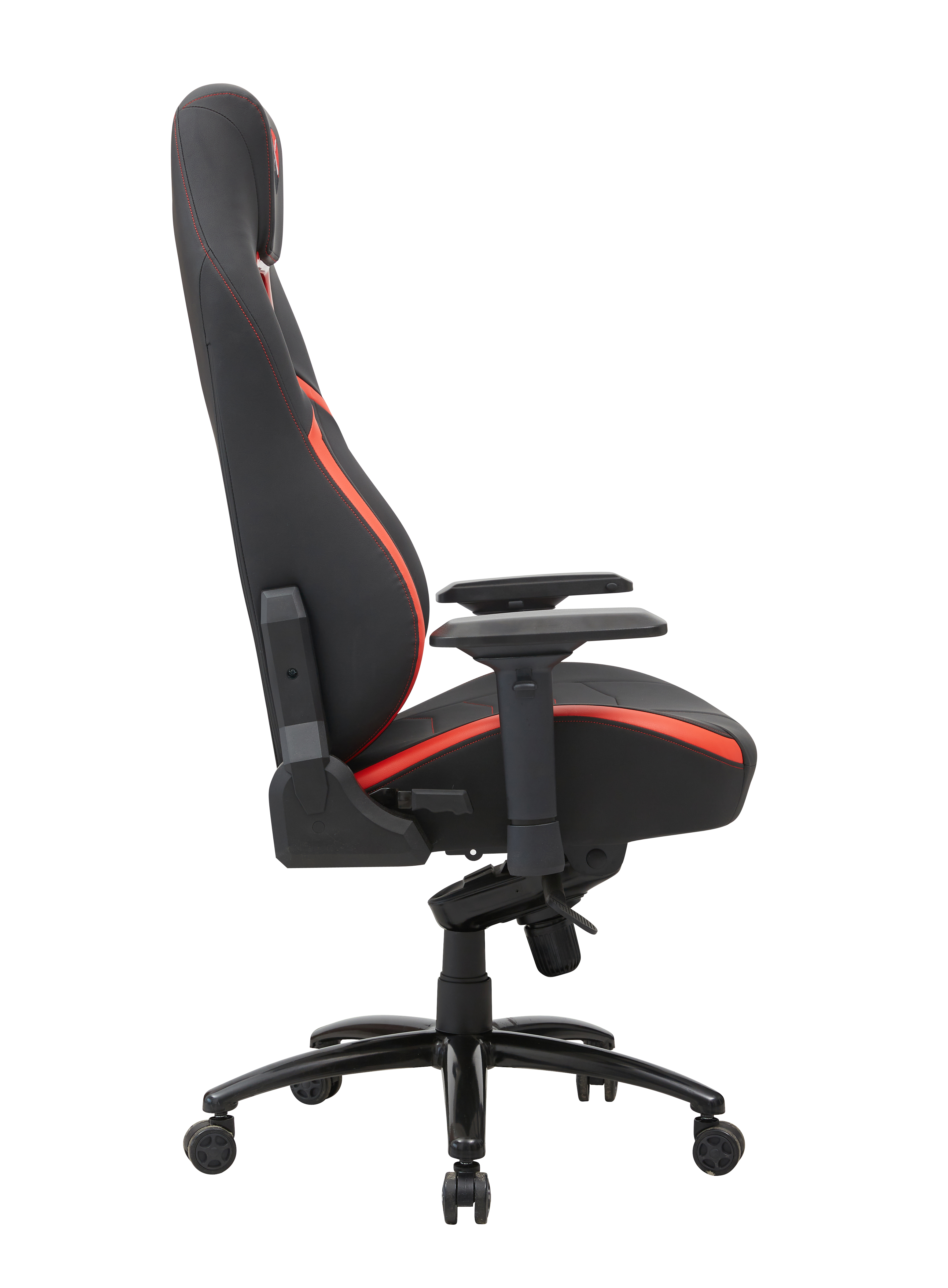 2025 new 4 leather esports chair with 4D armrest balck PU match PVC