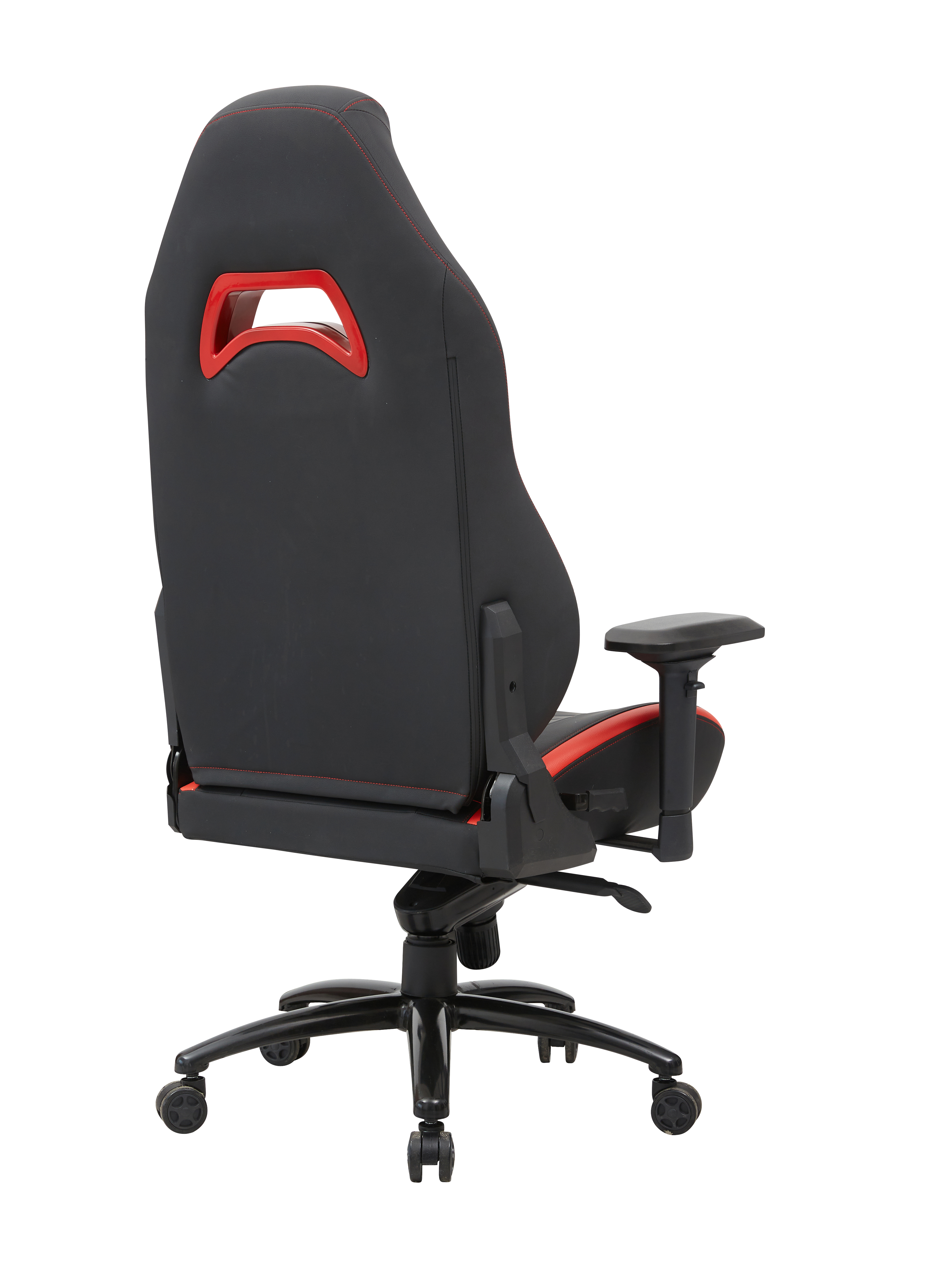 2025 new 4 leather esports chair with 4D armrest balck PU match PVC